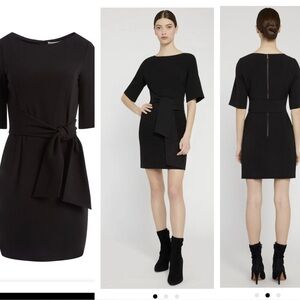 Alice and Olivia VIRGIL BOAT NECK MINI DRESS - NWT